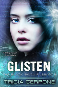 Glisten a superhero YA book by Tricia Cerrone