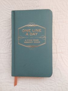 The no pressure, daily journal. Really - No pressure! Just 5 years of memories.