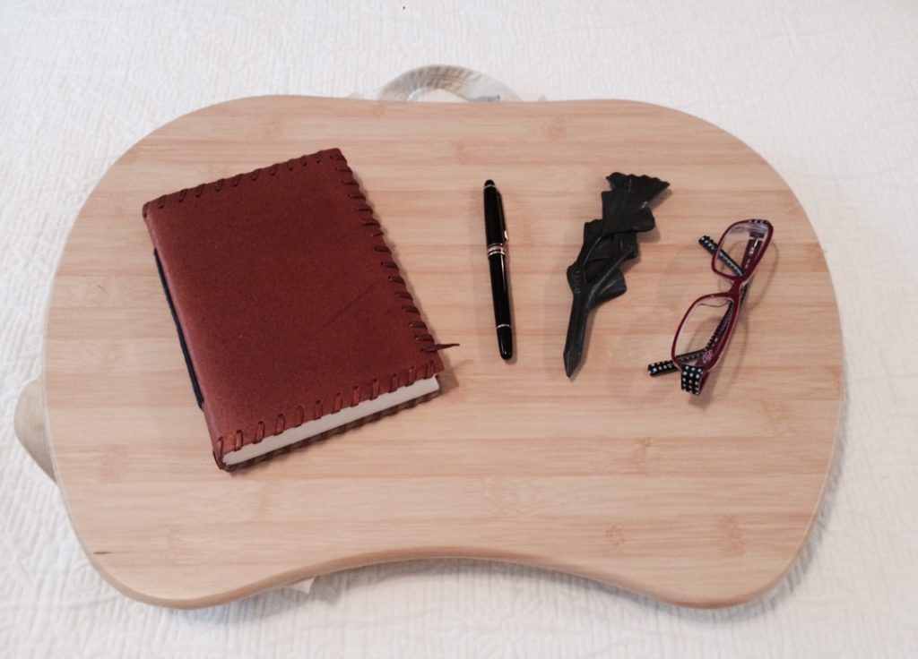 The Lap Desk is also great for people who journal, sketch, and write stuff old school style.